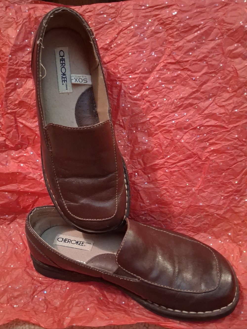 Cherokee Women’s Brown Slip-On Loafers